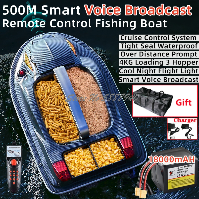 Fishing Boat Navigation Light - Bateau de pêche télécommandé intelligent avec