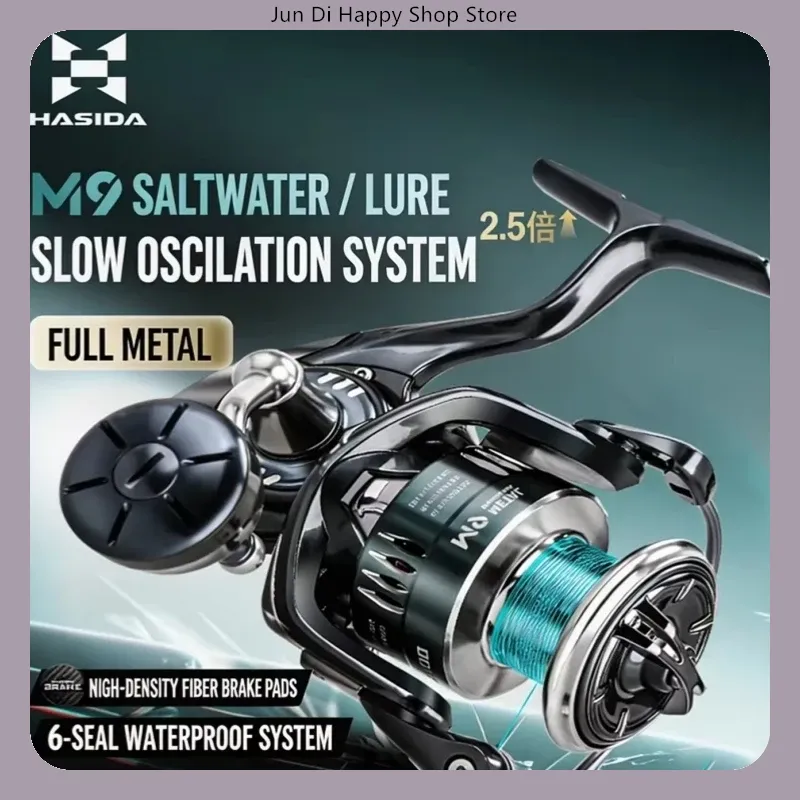 Moulinet de pêche HASIDA M9, e - Fishing Boat Steering Wheel avis et prix